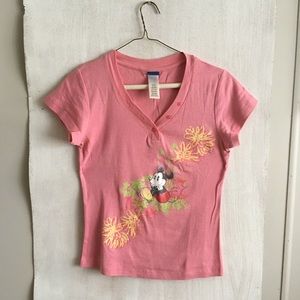 Mickey Mouse Pink s/s T-Shirt s: Sml